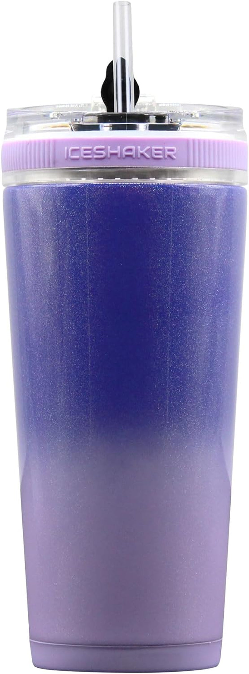 26Oz Insulated Tumbler Water Bottle with Straw, Stainless Steel Water Bottle with Versatile Flex Lid, as Seen on Shark Tank, Lilac Dreaming