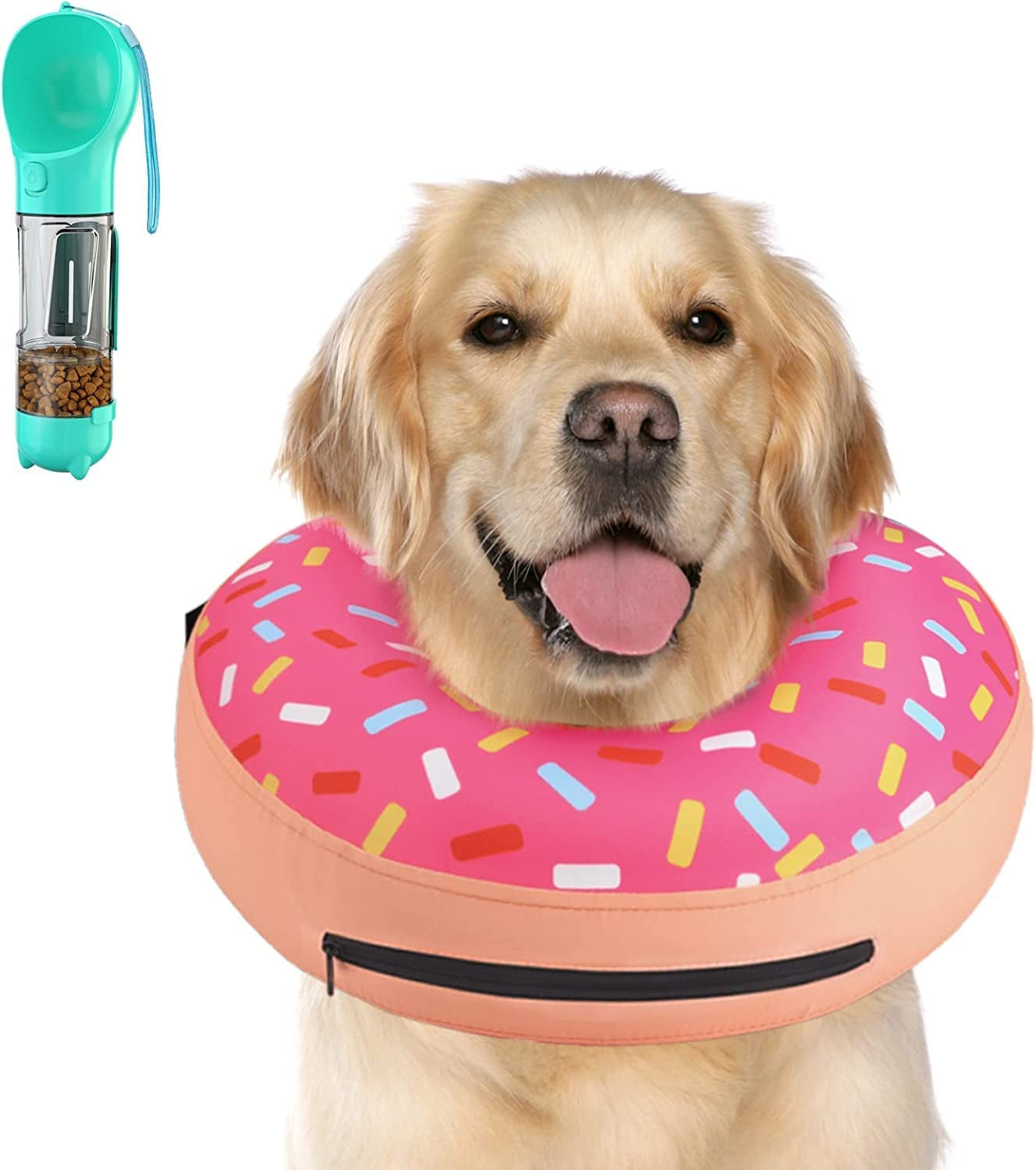 Professional Title: "Pet Recovery Inflatable Cone - Size 042401"