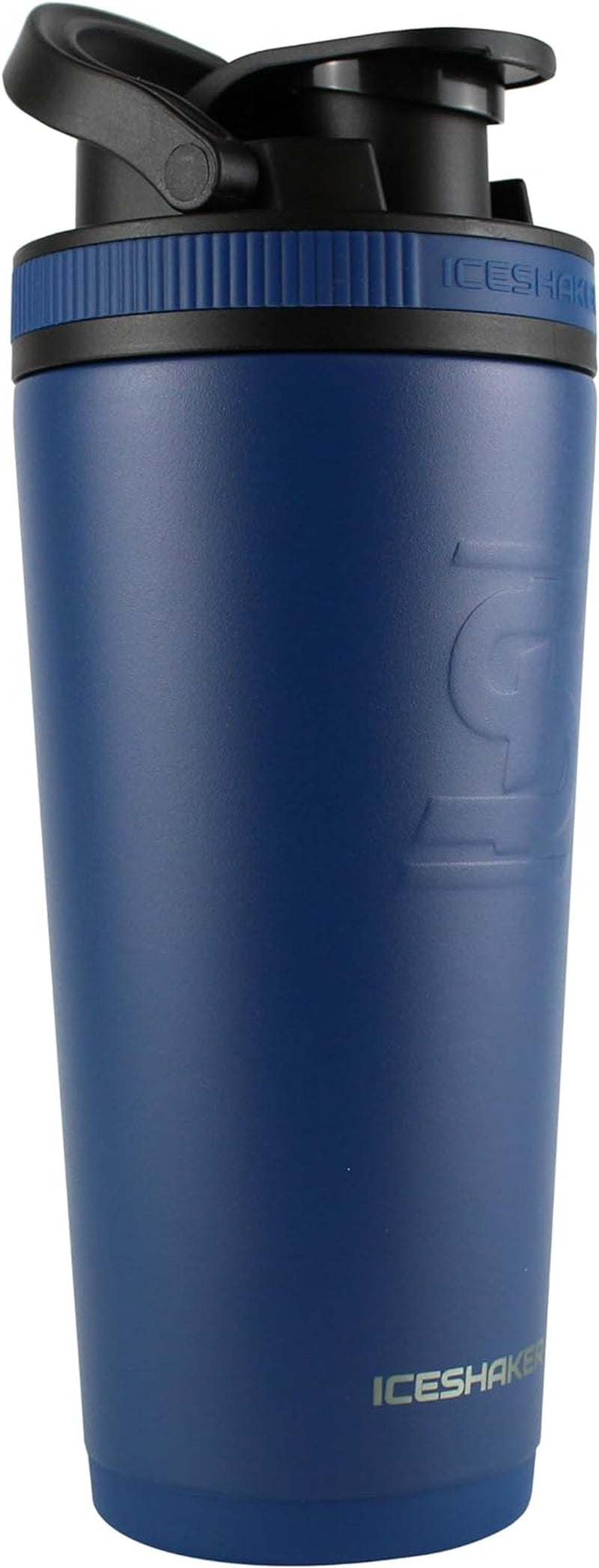 26 Oz Shaker Bottle, Stainless Steel Water Bottle and Protein Shaker, as Seen on Shark Tank, Reusable Stainless Steel Water Bottle, Gym Water Bottle, Navy